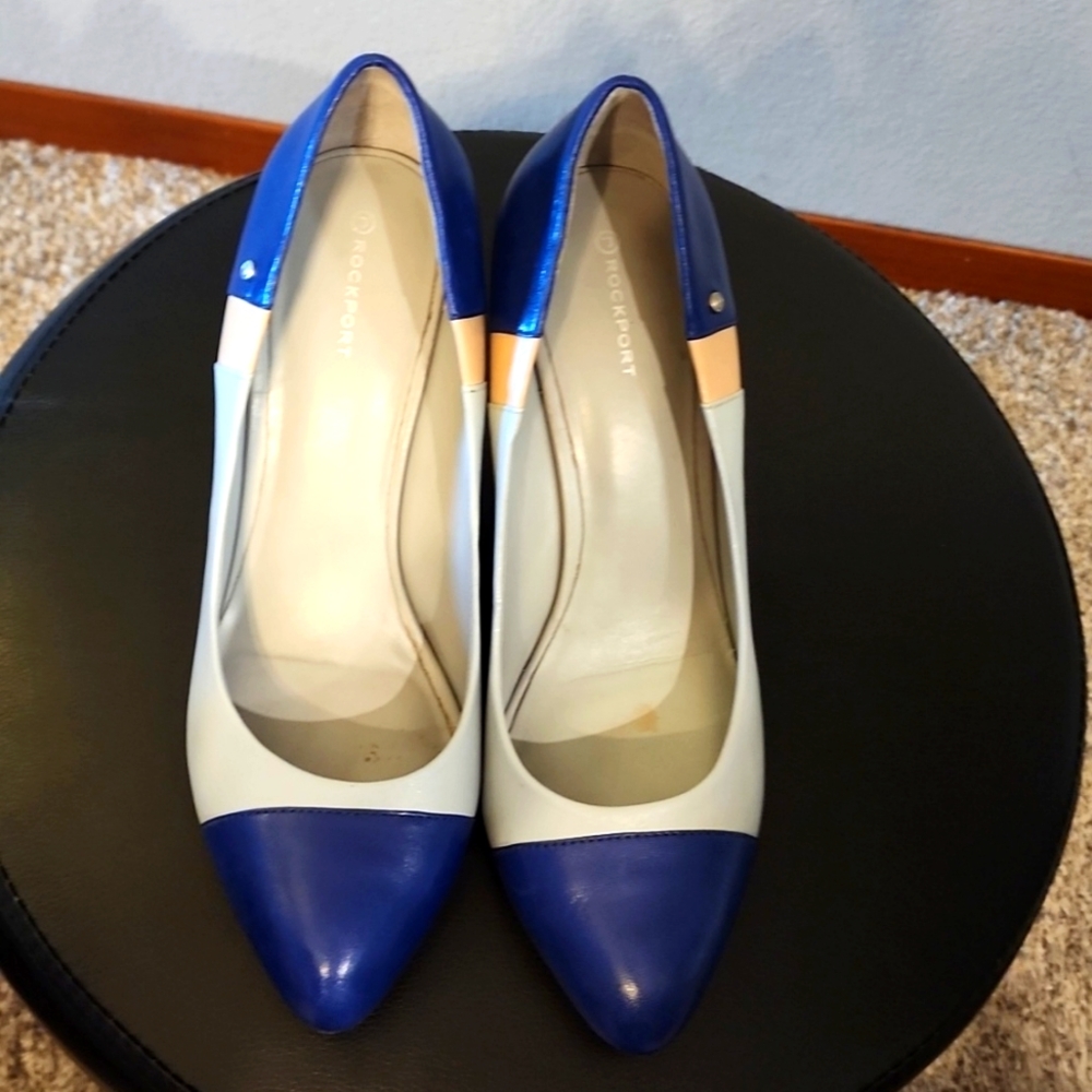 Rockport Leather Heels Sz 10